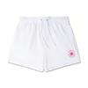 Converse Casual Shorts Women's White Moderate Unisex 10024778-A03