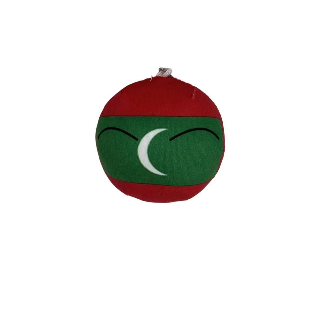 10cm plyšová hračka Polandball UK Ukrajina Německo Countryball vycpaná panenka dekorace