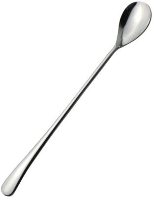Nagao TOWA Schabeis-Löffel Edelstahl Beutelhalter Nur Hergestellt in Japan 19,7 cm 18-8