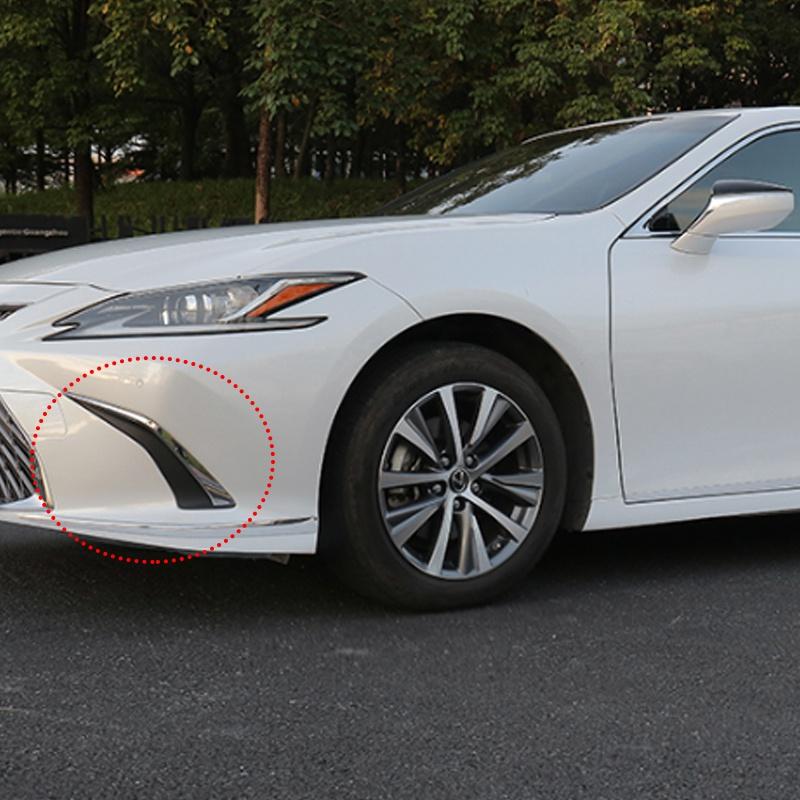 Car Bumper Auto Accessories  Exterior Decoration Stickers  Front Protector Corner Guard Trim Strips For Lexus ES350