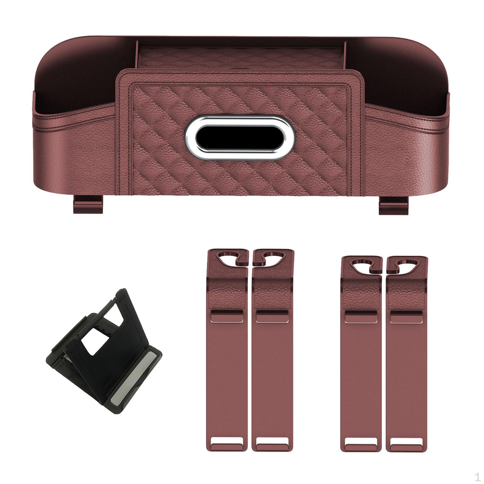 Backseat Organizer for Cars with Cup Holder And Storage Box