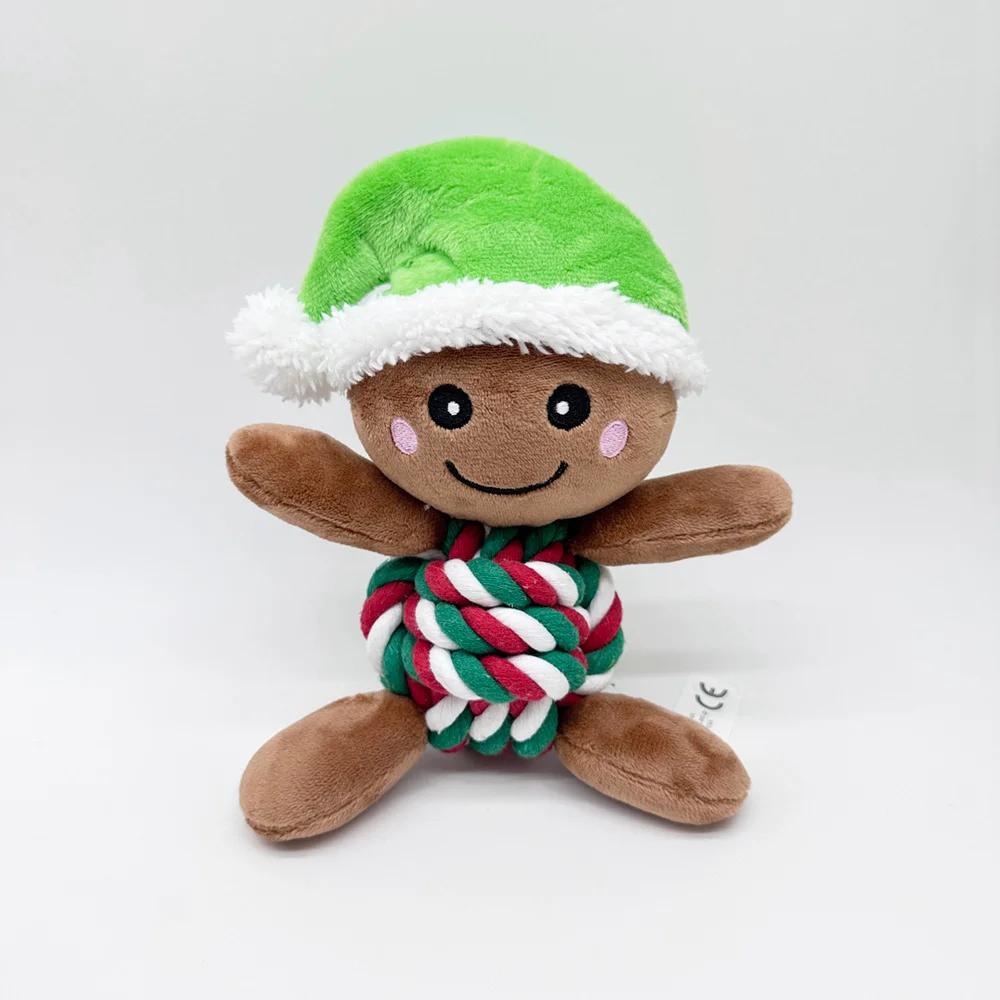 18cm Gingerbread Man Plush Toy Biscuit Peluche Stuffed Cookie Soft Doll Room Decoration Birthday Gifts Can Be Used As Dog Toy