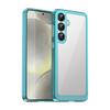 For Samsung Galaxy S25 Phone Case WANLONFENG XC Series TPU Acrylic Cover with Tempered Glass (Big Lens Hole)