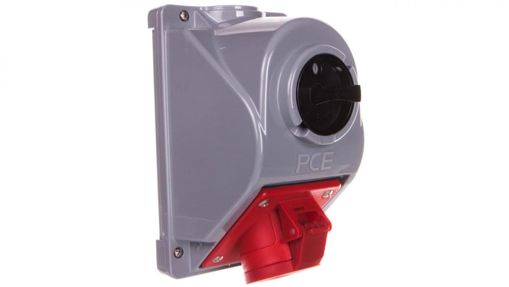 Gniazdo Stałe Z Wyłącznikiem 0-1 16A 4P 400V Ip44 Combo-Pol 96061440W