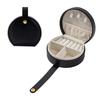 Portable Jewelry Storage Box for Necklaces, Rings, Studs, and Earrings