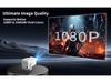 Lebeite Portable Mini HD Projector for Home, Dorm, and Bedroom – Mobile Phone Screen Mirroring with Gimbal Feature