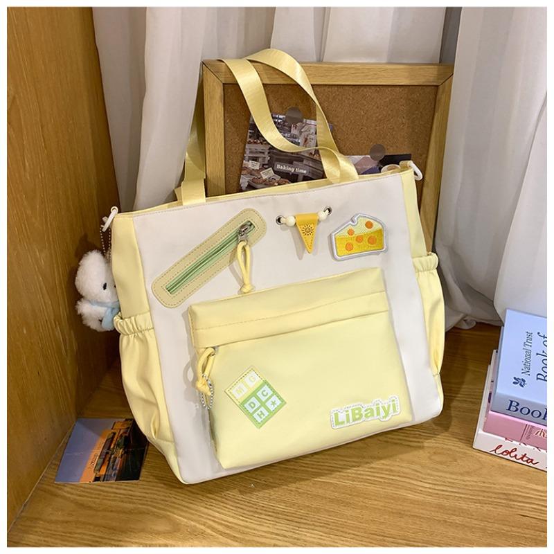 School Bag New High-value College Style Fresh and Sweet Make-up Bag Junior High School Students Lightweight Large-capacity Backpack