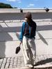 100% Pure Wool Women's Color Block Cardigan - Autumn/Winter Lazy Knitwear, Korean Style Sweater Coat