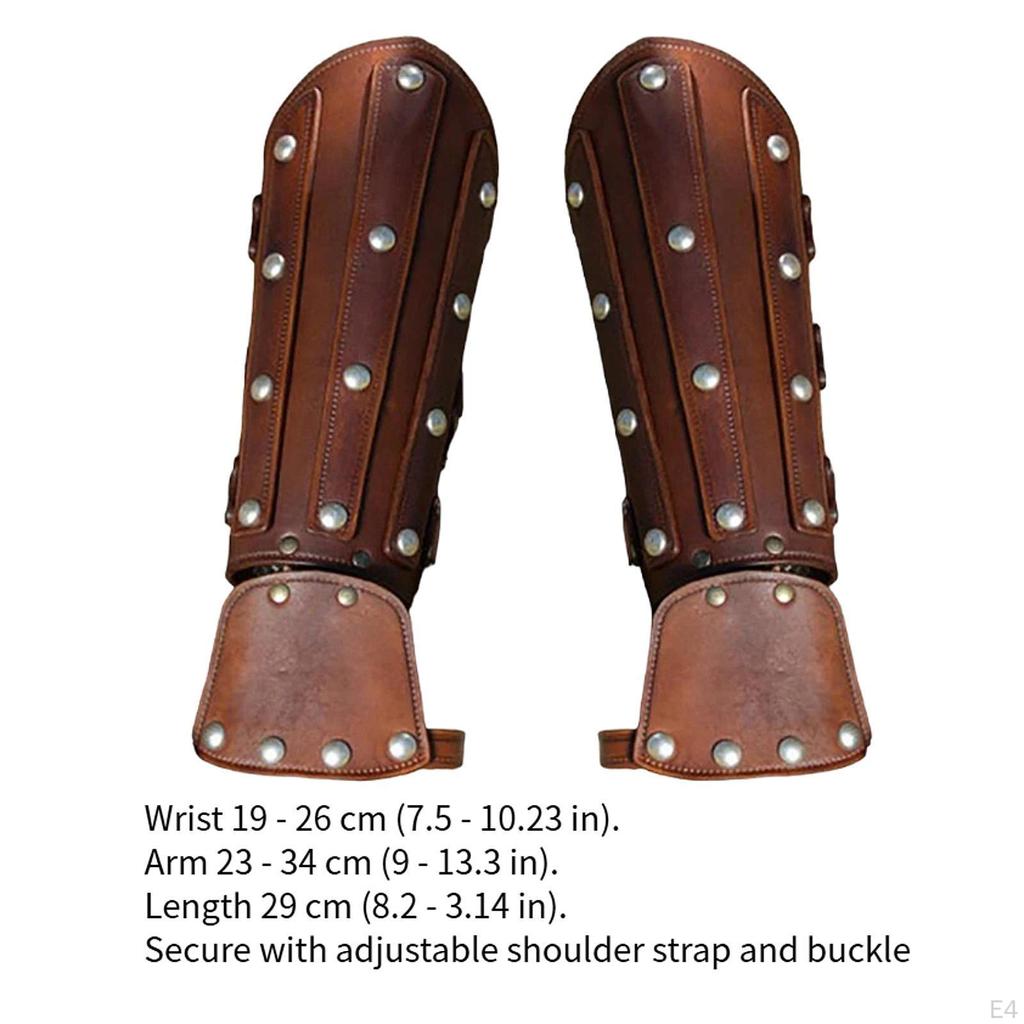 Medieval Arm Guards Classic Style Costume Accessories for Halloween Events