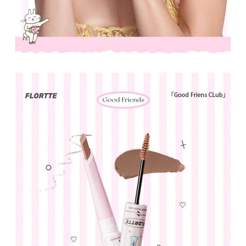 FLORTTE - Special Edition 2 In 1 Eyebrows Mascara (4-6)