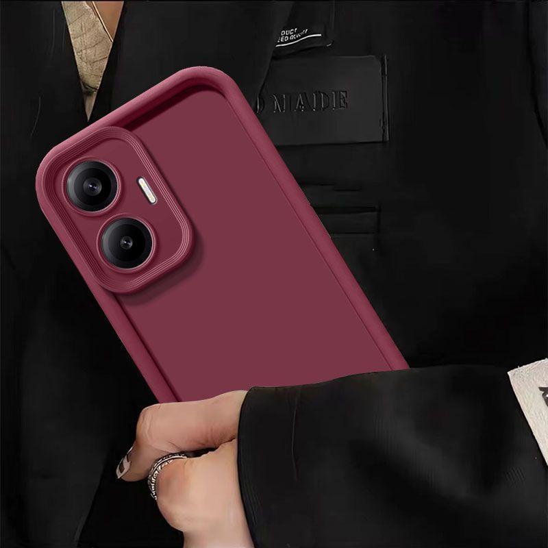 

For Xiaomi Redmi Turbo 4 Pro Case Redmi Turbo 4 Pro Phone Case Full Package Matte Anti Drop Soft Protective Cover Redmi Turbo 4 Pro винный