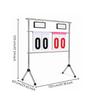 Flip Scoreboard with Stand High-Visibility Tally Display Tripod Base