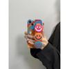 Graffiti Flower Wrist Strap Crossbody Full Coverage Phone Case For Iphone 13 14 15 16 17 Pro Max