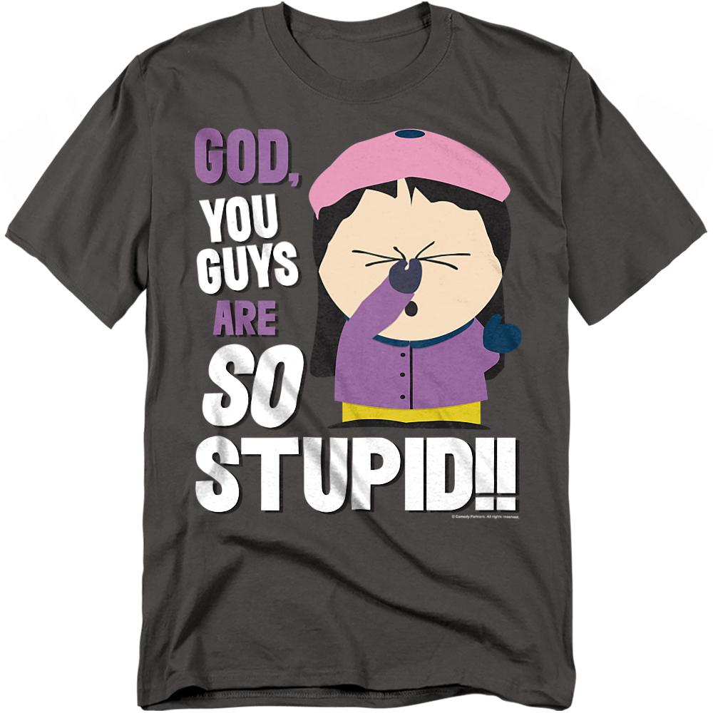 South Park Unisex Adult So Stupid T-Shirt