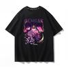 Pokémon Gengar Svart T-shirt Ren Bomull T-shirt Herr 2026 Sommar Mode Oversize Street Casual Y2K Toppar Streetwear Kläder