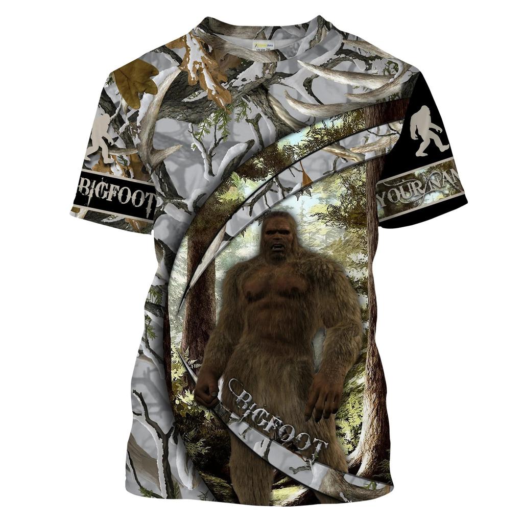 New Short Sleeved T-shirt 3D Printed Top with Personalized Round Nec T-shirt