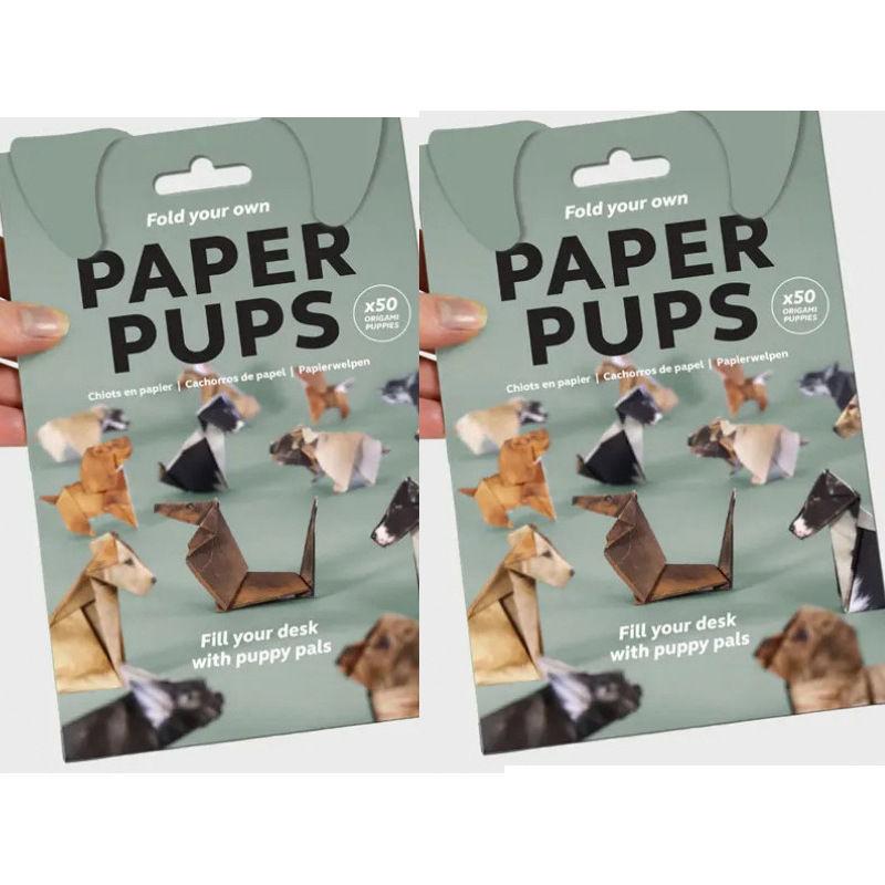 Gatti di Carta Fai da Te 50 Fogli Carta Origami Fai da Te per Piegare Carine Figure di Animali Gatto Cane Dinosauro GZW