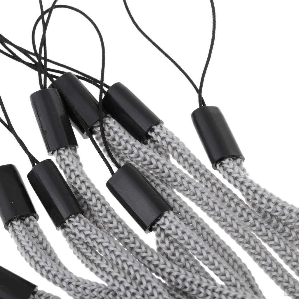 10pcs Wrist Cord Lanyard for Flashlight Torch Camera Key Chain USB