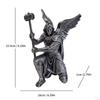 Resin Decoration with Retro Design Statue Creative Artistic Collection Ornamental Sculpture for Desk