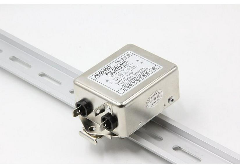 DIN Rail Filter Series AN (20A4HL, 10A4HL, 6A4HL) - Models: 3A, 5A, 6A, 10A, 15A, 20A