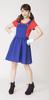 Party City Character Research Club Cosplay Red Plumber Girl Red Women's