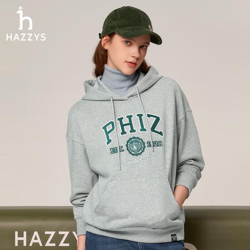 HAZZYS Women s PHIZ Hooded Sweatshirt M (160/84A38)