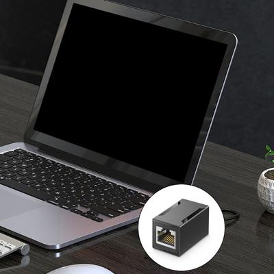 Quality RJ45 Coupler Cat7 Ethernet Gigabit Networking Extender for Cat7/Cat6/Cat5e Fast Data Transfer RFI Resistance