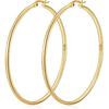 PAVOI 14K Gold Plated Chunky Huggies Earrings for Women - 925 Sterling Silver Posts Small Gold Huggie Hoop Earrings - Ultra Thick Hoops Trendy