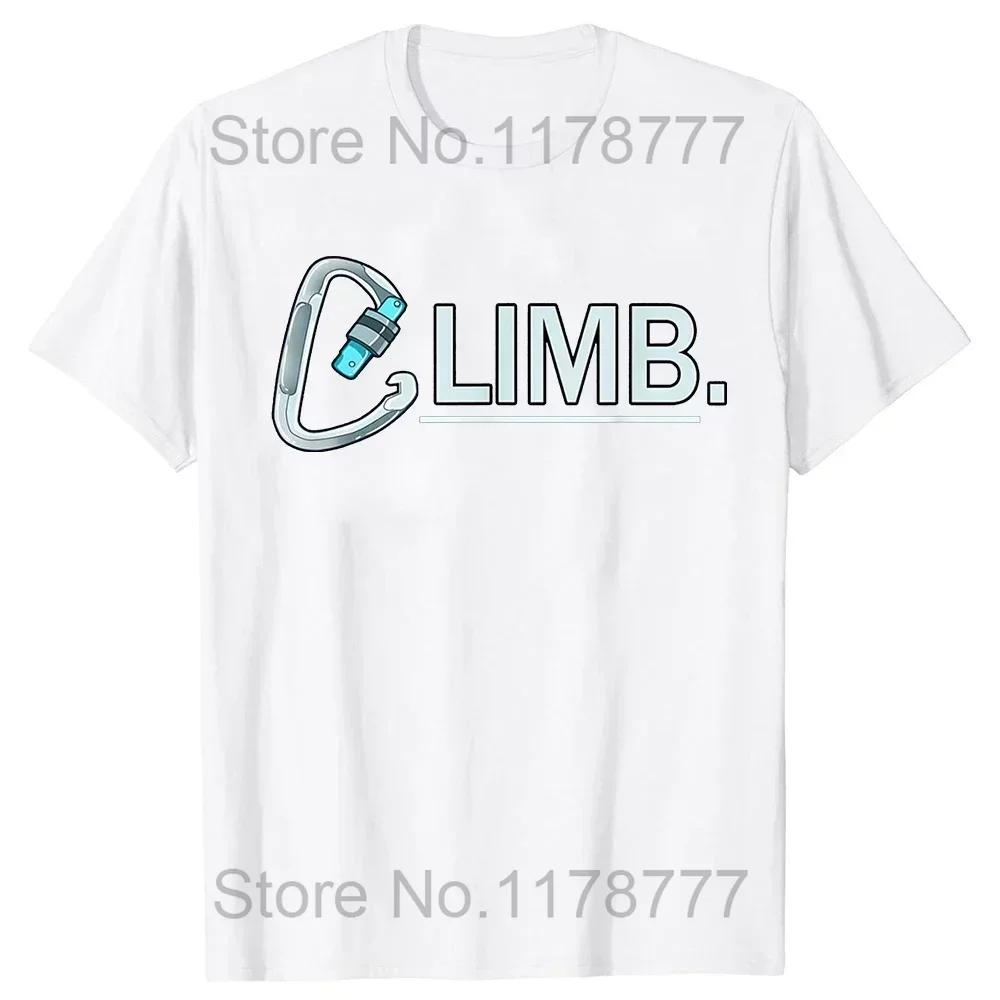Funny Time To Climb T Shirts Summer Rock Climbing Mountain Outdoor Adventure Sports Cotton Short Sleeve Birthday Gifts Tshirt