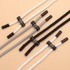 1 Set Strong Elastic Band Sweatpants Waist Drawstring Strap with Cord Lock Stopper DIY Sewing Band Accessories
