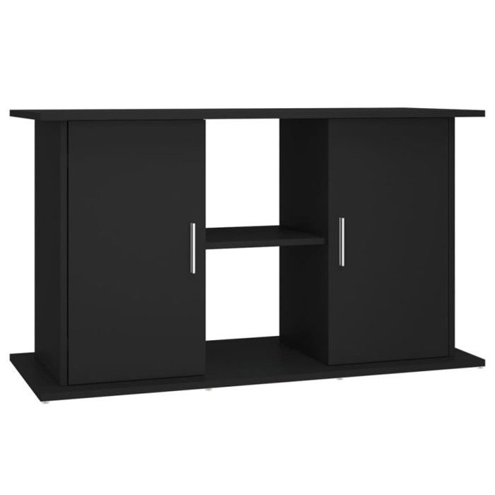 VidaXL Support pour aquarium noir 101x41x58 cm bois d'ingénierie 833608
