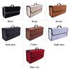 Car Storage Bag, Car Soft Storage Box Trunk Bag Travel Storage Organizer Holder Car Accessories Deep Grey