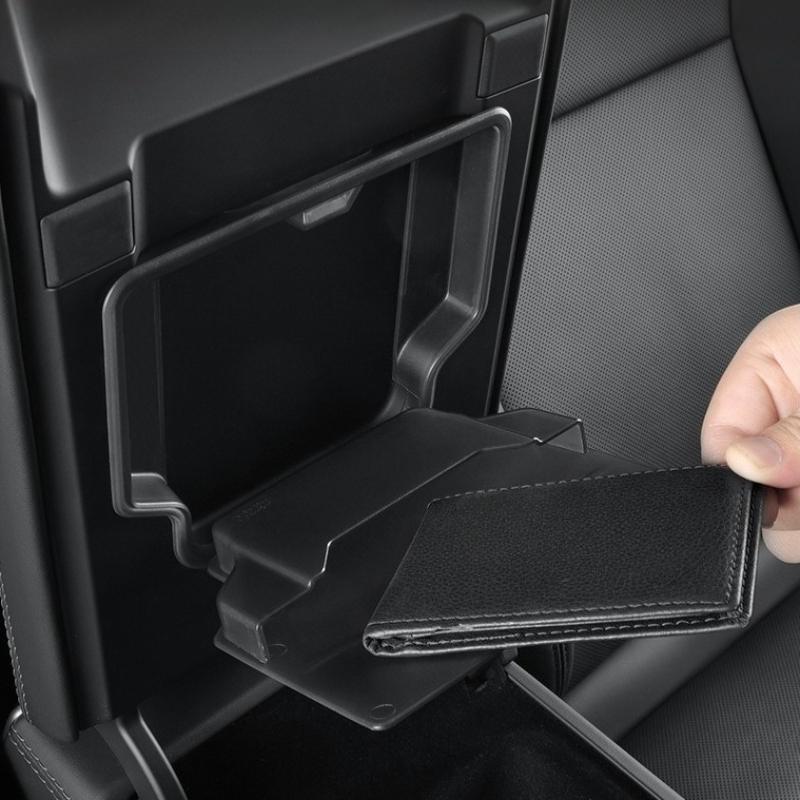 For Tesla Model Y Juniper/Launch 2025 Car Armrest Box Hidden Storage Box Model 3 Highland 2024-2025 Center Console Storage Case