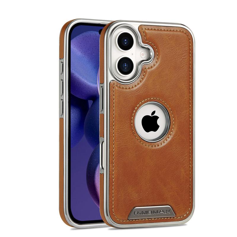 The Apple 16promax Phone Case Is Suitable for IPhone15. It Is A High-end 14 Magnetic 13 Full Cover 12 Anti-drop Leather Case