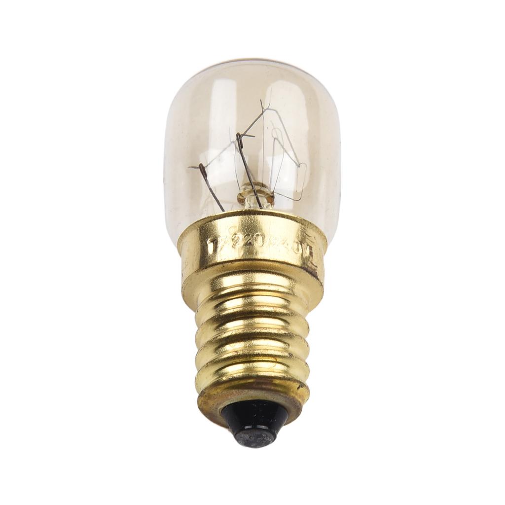 4PCS E14 Salt Lamp Globe Bulb 15W 25W Light Bulbs 240V Refrigerator Oven Replacement Heat-resistant Oven Light
