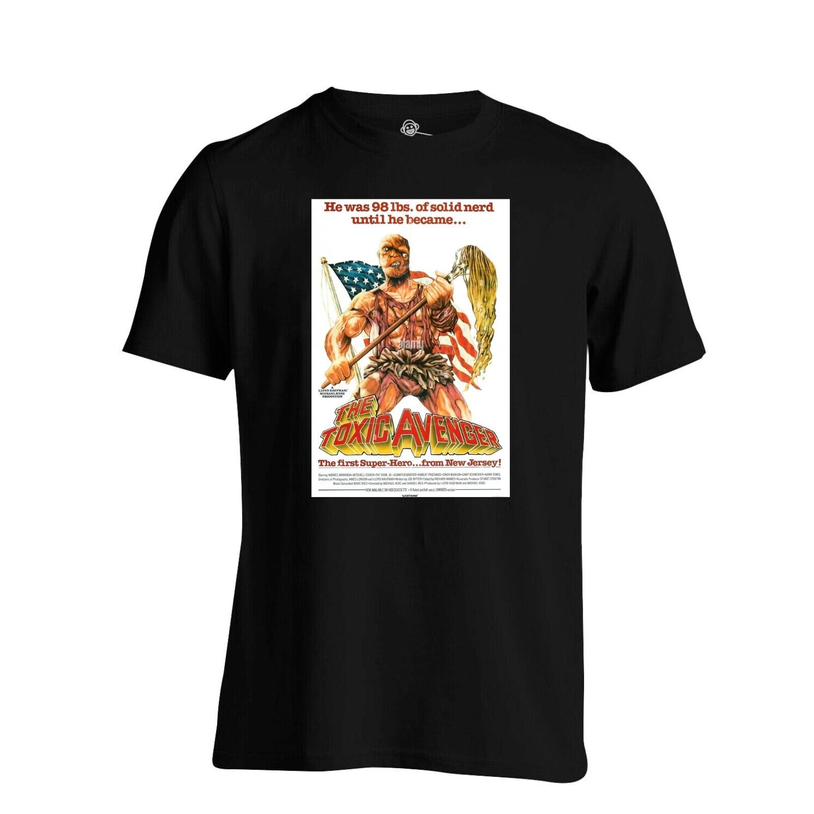 The Toxic Avenger 1984 T Shirt Classic Movie Film Poster Print L