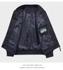 Men's American Style Spring/Autumn Baseball Jacket - Casual Pilot Flight Suit Outerwear Workwear 8861.