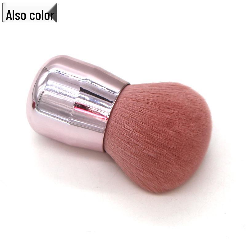 Portable Retractable Makeup Brush with Lid - Large Powder Blush Brush