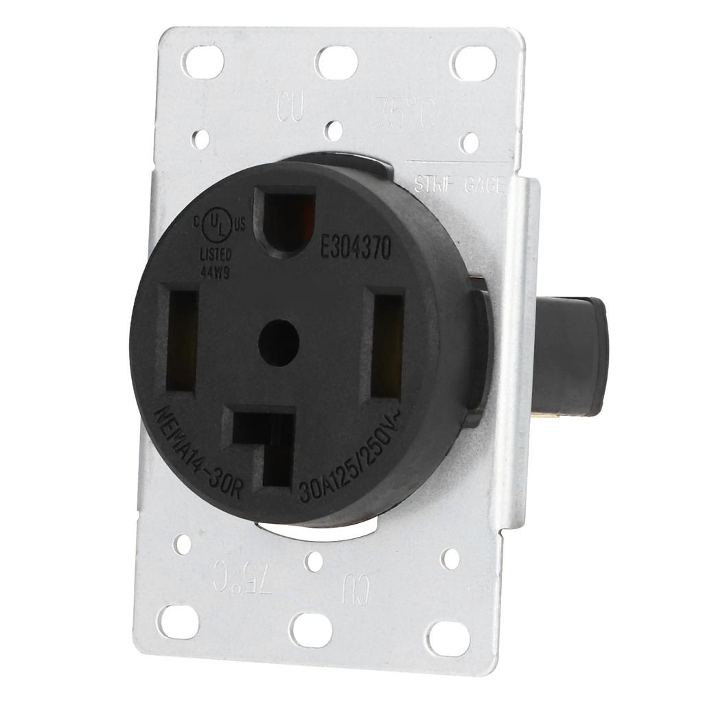 4-Loch Industrie Steckdose Buchse Stromanschluss US Standard 30A 125V250V