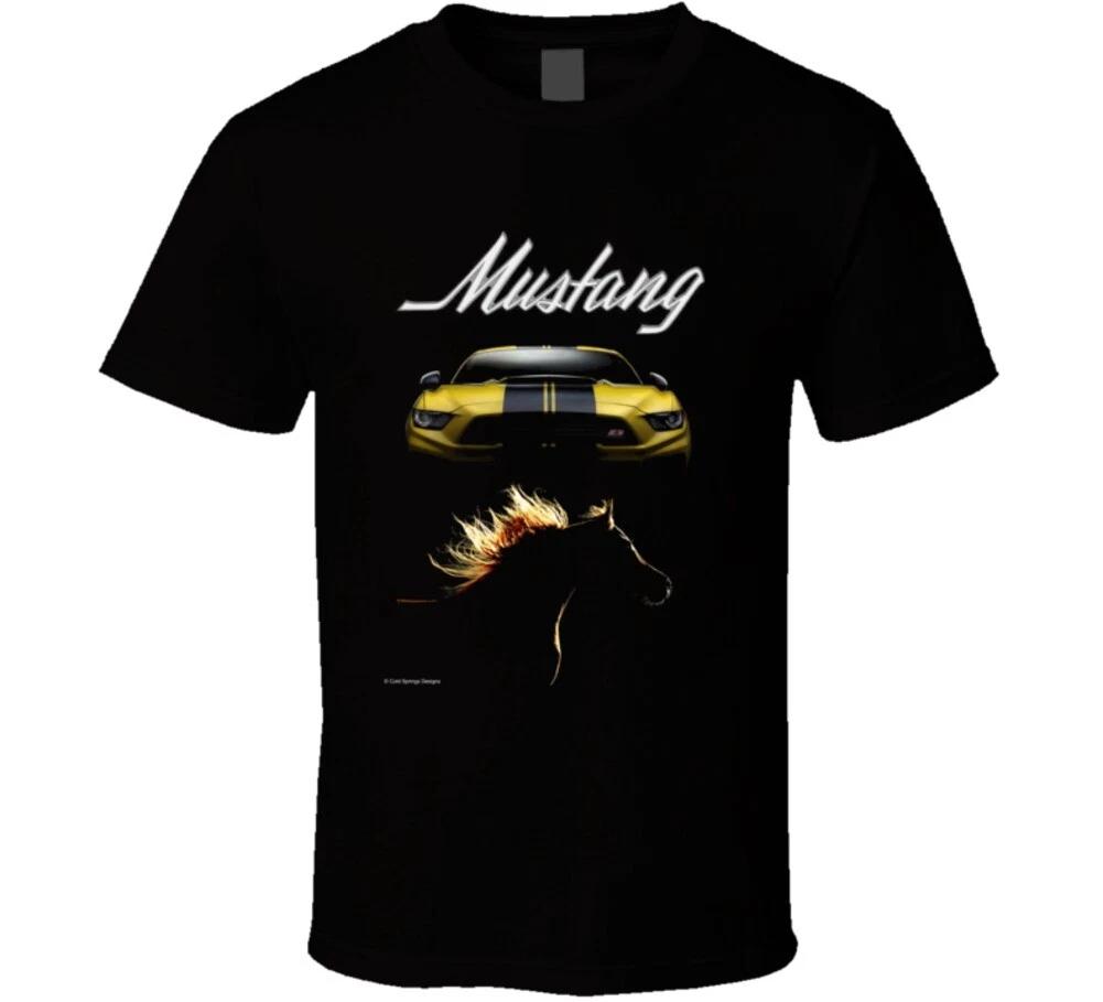 Mustang Horse 2018 Gt Musclecar Gift Thoroughbred T Shirt 4XL