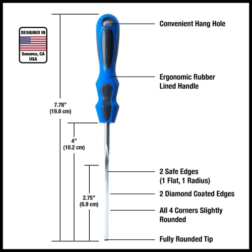 MUSICNOMAD Diamond-Coated E-File MN830: Easier Fret End Filing