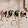 Retro Suction Cup Hook No Need for Drilling Strong and Seamless Coat HookSticky Hook for The Back of The Entrance Door