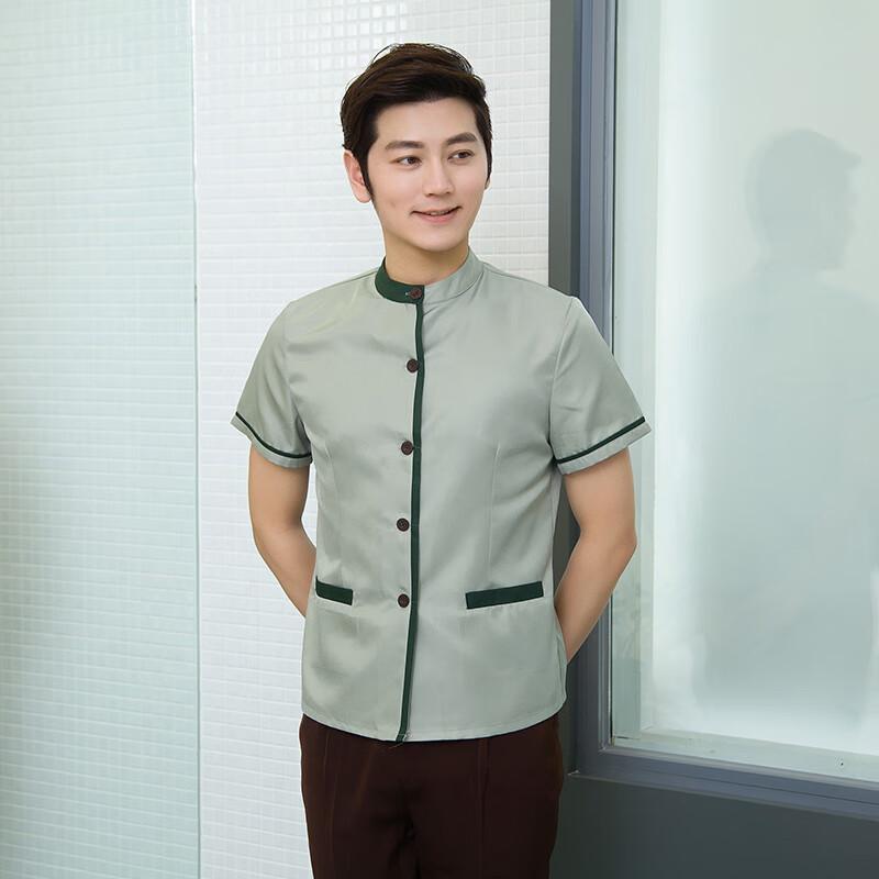 Women's Short Sleeve Cleaning Work Uniform Set