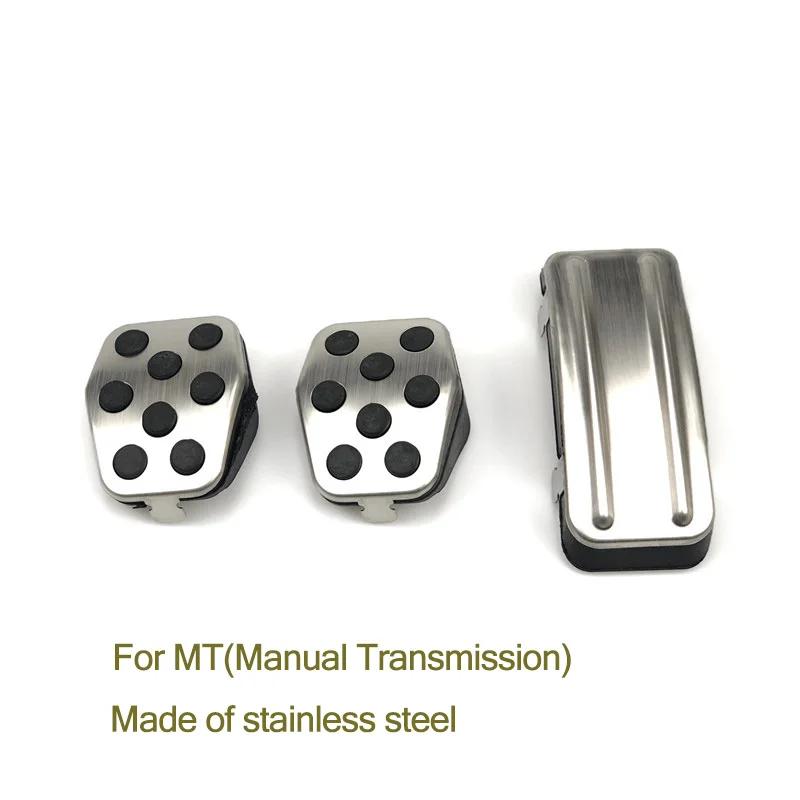 Car Accessories Metal Pedal case For Ford Focus KUGA Escape Escort C-Max S-Max Mondeo Fusion MK4 For Mazda3 For LINCOLN MKC