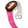 18mm Dual Color Carved Silicone Strap For Huawei Watch GT 6/5/4 41mm/Garmin Venu 3S/2S Replacement Watch Band