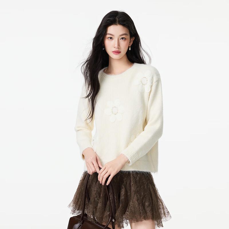 FivePlus Women's Warm Solid Knit Pullover