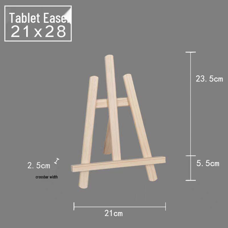 Wooden Foldable Mini Tabletop Easel for Painting and Sketching