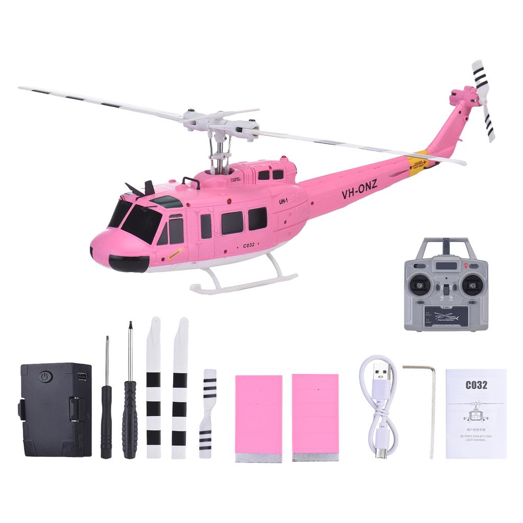 2.4G RC Helicopter, RC Drone, Brushless 6CH Single Propeller Aileronless Remote Control Helicopter with 6 axis Gyro