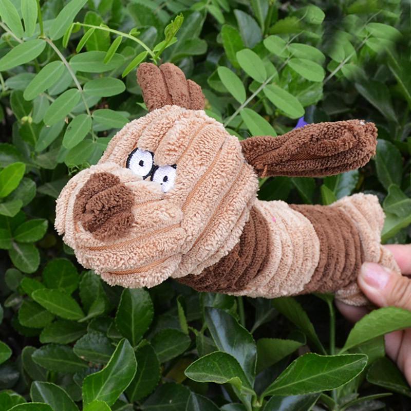 New Dog Toy Pets Supplies Pet Puppy Chew Squeaker Squeaky Plush Sound Toys for Dogs