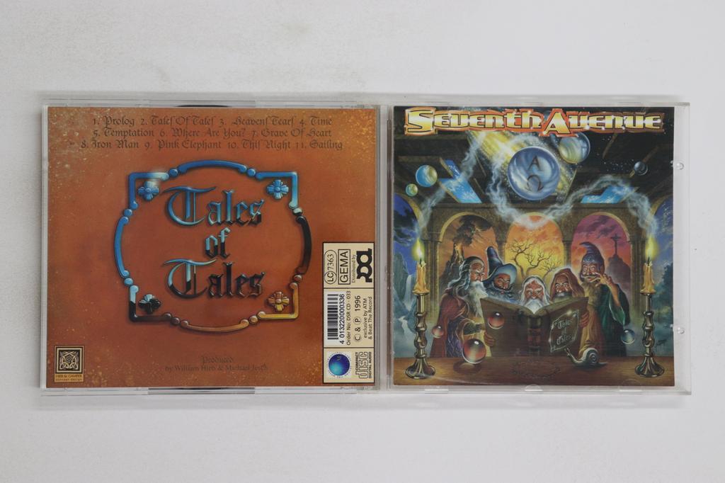 CD SEVENTH AVENUE - Tales Of Tales DSRCD033 ATM 1996 Germany Metal Used